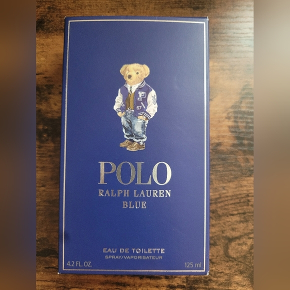 Ralph Lauren Polo Blue 4.2oz Men Eau de Toilette. Polar Bear Limited Edition - Picture 2 of 2